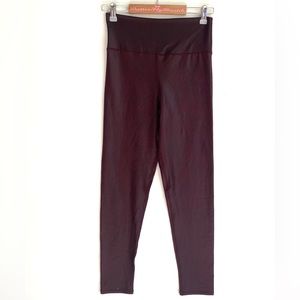 (B52) Arizona Jean Co.‎ Madeira Wine faux leather leggings, Size Medium, NWT